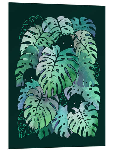 Galleritryck Monstera Monsters