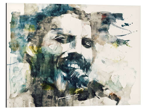 Aluminium print Freddie Mercury - The Show Must Go On