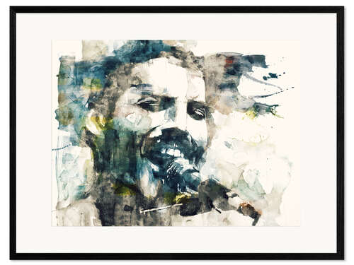Gerahmter Kunstdruck Freddie Mercury - The Show Must Go On
