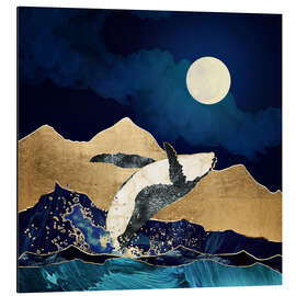 Magnettafel Der freie Wal