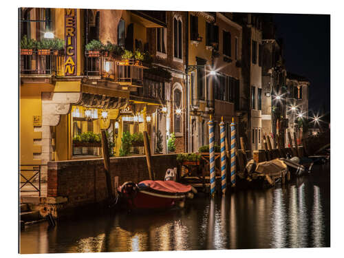 Gallery print Night walk in Venice