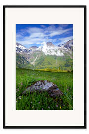 Gerahmter Kunstdruck Alpine Schönheit
