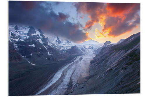 Gallery Print Gletscher unter Feuer