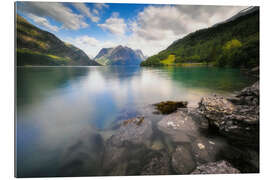 Gallery print Summer landscape at the lake