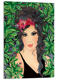 Tableau en plexi-alu Amy Winehouse