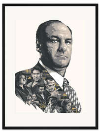 Gerahmter Kunstdruck Die Sopranos