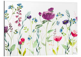 Magnettafel Wildblumen