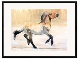 Innrammet kunsttrykk Equus