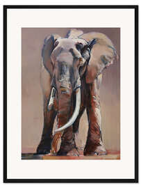 Gerahmter Kunstdruck Ehrwürdige alte Matriarchin