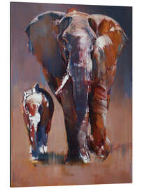 Magnettafel Mutter und Kalb