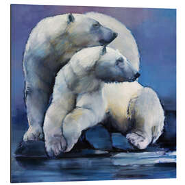 Magnettafel Mondbären