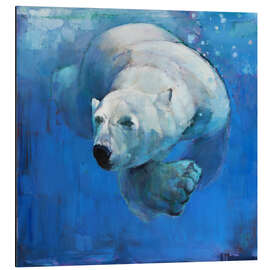 Magnettafel Tiefblau