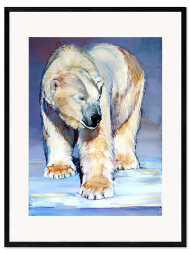 Framed art print Ice Edge
