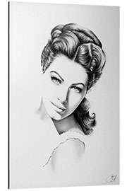 Quadro em alumínio Ava Gardner I