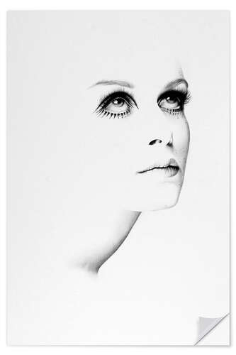 Muursticker Twiggy