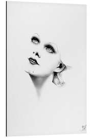 Aluminium print Jean Harlow