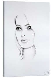 Canvas print Margot Robbie