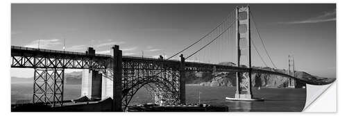 Naklejka na ścianę Golden Gate Bridge near San Francisco, USA