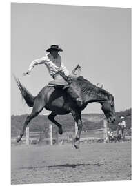 Foam board print Western horse show