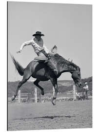 Magnettafel Western Pferderodeo