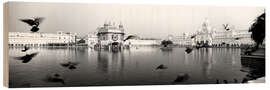 Wood print Golden Temple in Punjab, India