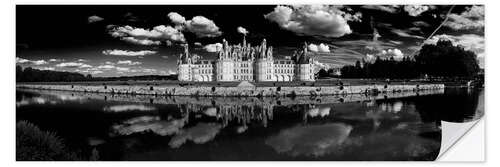 Sisustustarra Castle Chambord Loiren laaksossa, Ranskassa