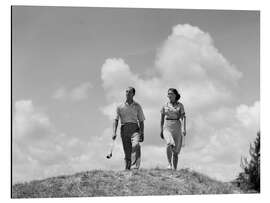 Magnettafel Golfspiel am Wochenende