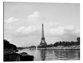 Magnettafel Eiffelturm an der Seine