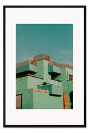 Gerahmter Kunstdruck Architektur in Los Angeles