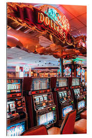 Gallery print Slot machines in Las Vegas