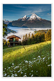 Wandbild  Frühling in Berchtesgaden - Fotomagie