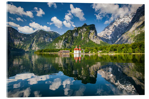 Acrylglasbild St. Bartholomä am Königssee