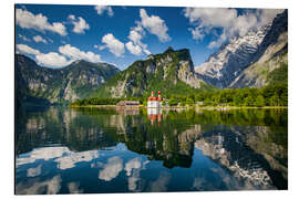 Aluminium print St. Bartholomä am Königssee