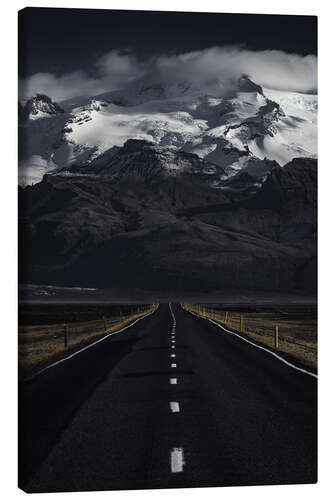 Canvas print Iceland Glacier