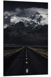 Magnettafel Island Gletscher