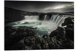 Gallery print Godafoss waterfall in Iceland