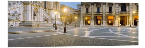 Foam board print Piazza del Campidoglio in Rome