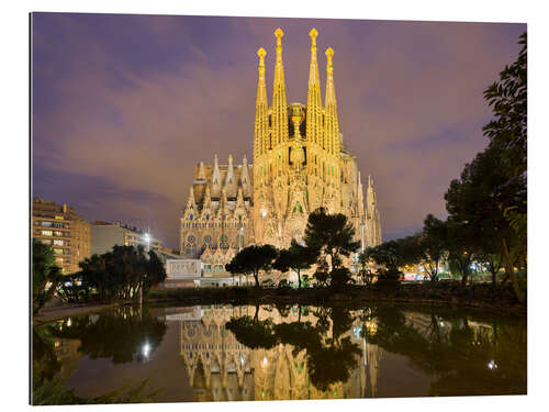 Tableau en plexi-alu Sagrada Família à Barcelone