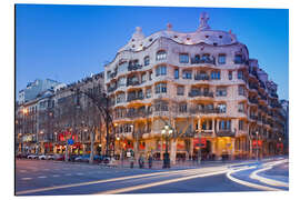 Alubild Casa Milà in Barcelona - Rainer Mirau