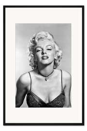 Gerahmter Kunstdruck Marilyn Monroe – sexy Porträt