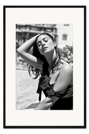 Gerahmter Kunstdruck Monica Bellucci