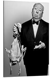 Magnettafel Alfred Hitchcock mit Ente