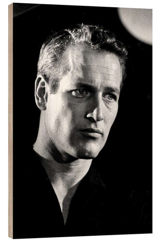 Stampa su legno Paul Newman