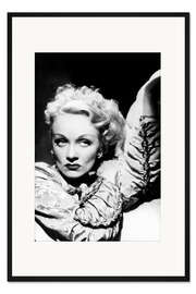 Gerahmter Kunstdruck Marlene Dietrich