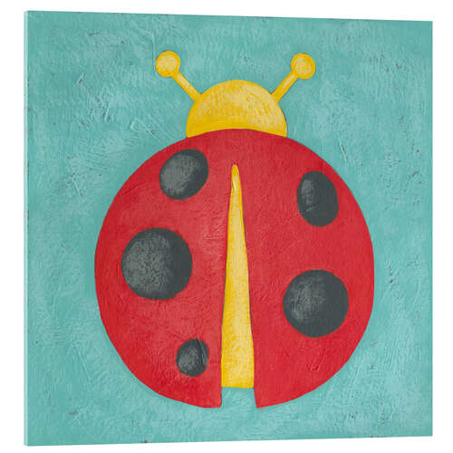 Acrylic print Ladybug