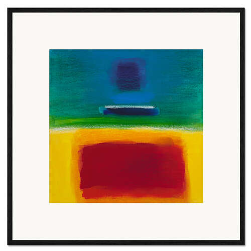 Ingelijste kunstdruk Radiant I