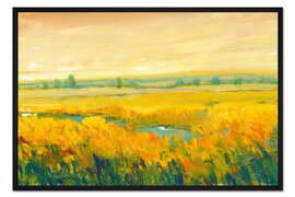 Gerahmter Kunstdruck Heißer Sommertag II