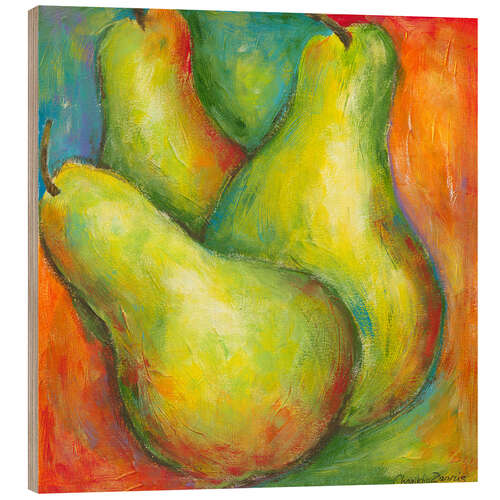 Trebilde Abstract Fruits - Pears I