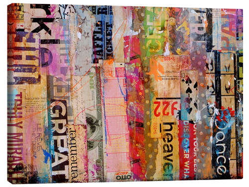Canvas print Metro Mix III