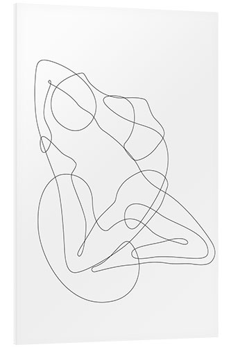 Bilde på skumplate Yoga - Lineart